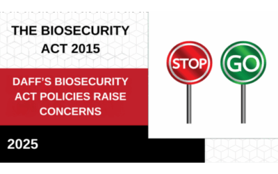 The Wheels Are Falling Off the Biosecurity Act 2015