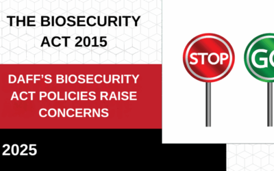The Wheels Are Falling Off the Biosecurity Act 2015